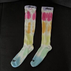 Colorful Tie-Dye CLOVE Socks